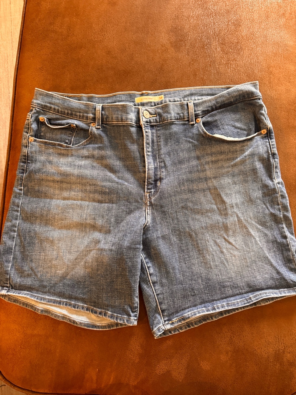 Men's Levi’s Classic Blue Denim Shorts 34